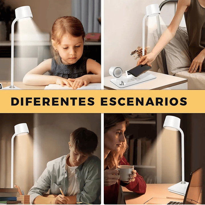 Base De Carga Inalámbrica Multifuncional